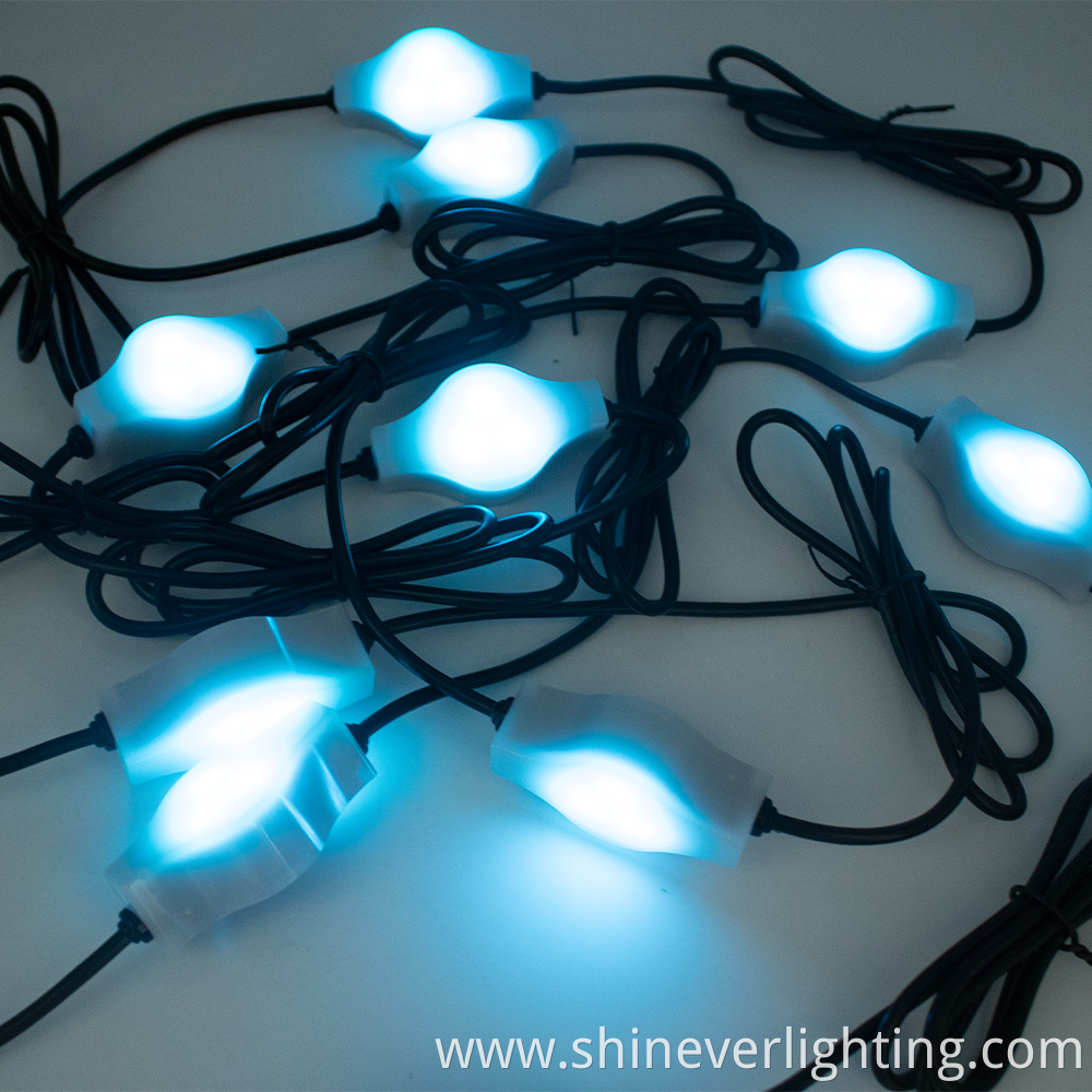 RGB outdoor solar fairy lights